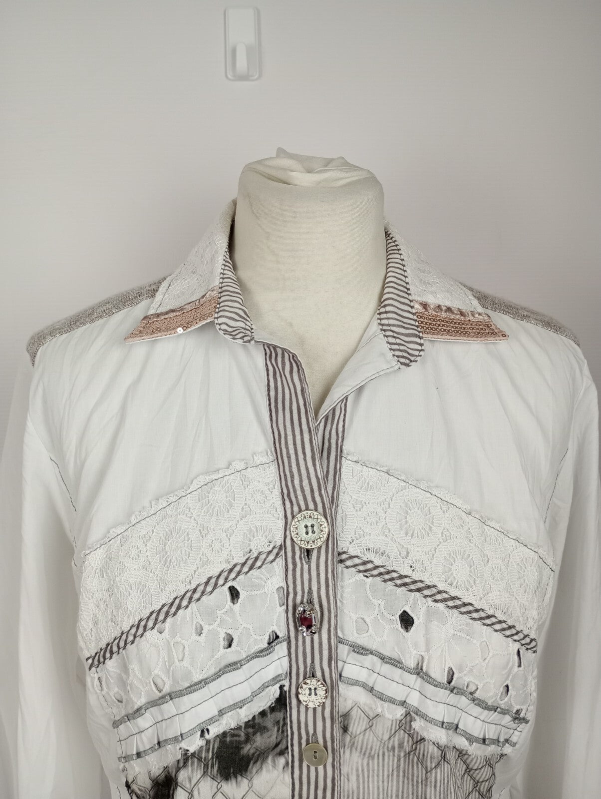 EK3987 Damen Bluse von Just white, weiß, Gr. 381