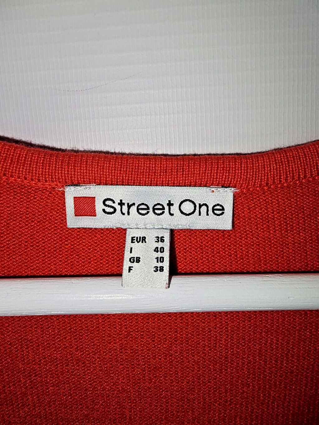 EK3229 Damen Langarmshirt von Street One, rot, Gr.361