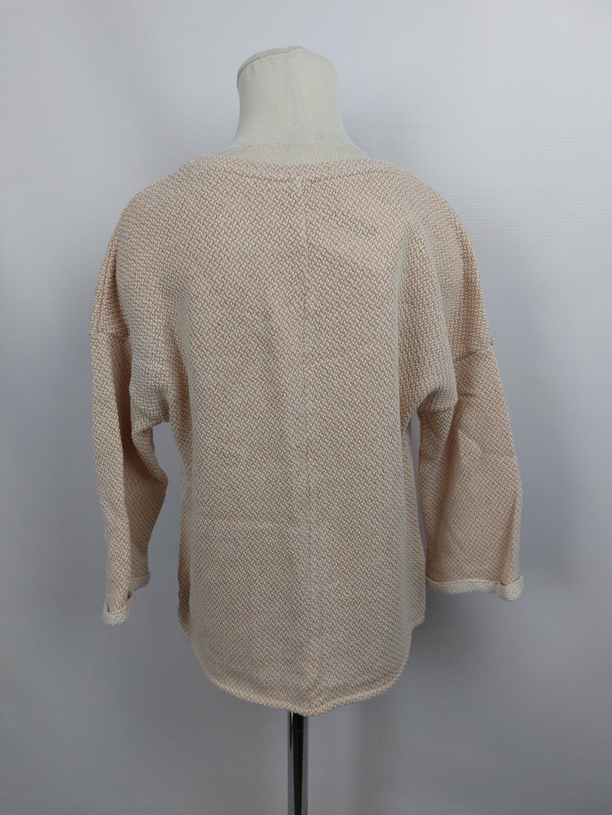 EK0889 Mädchen Pullover von Orchestra, roségold/weiß, Gr. 1463