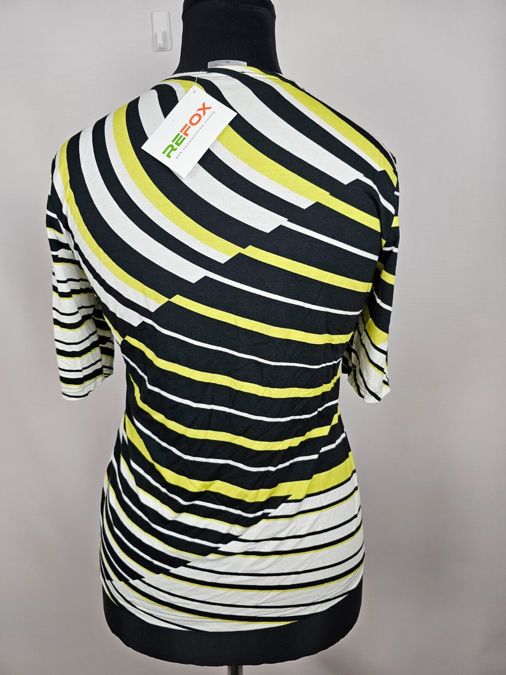 EK5727 Damen T-Shirt von Seidel, grün-weiß-schwarz, Gr.424