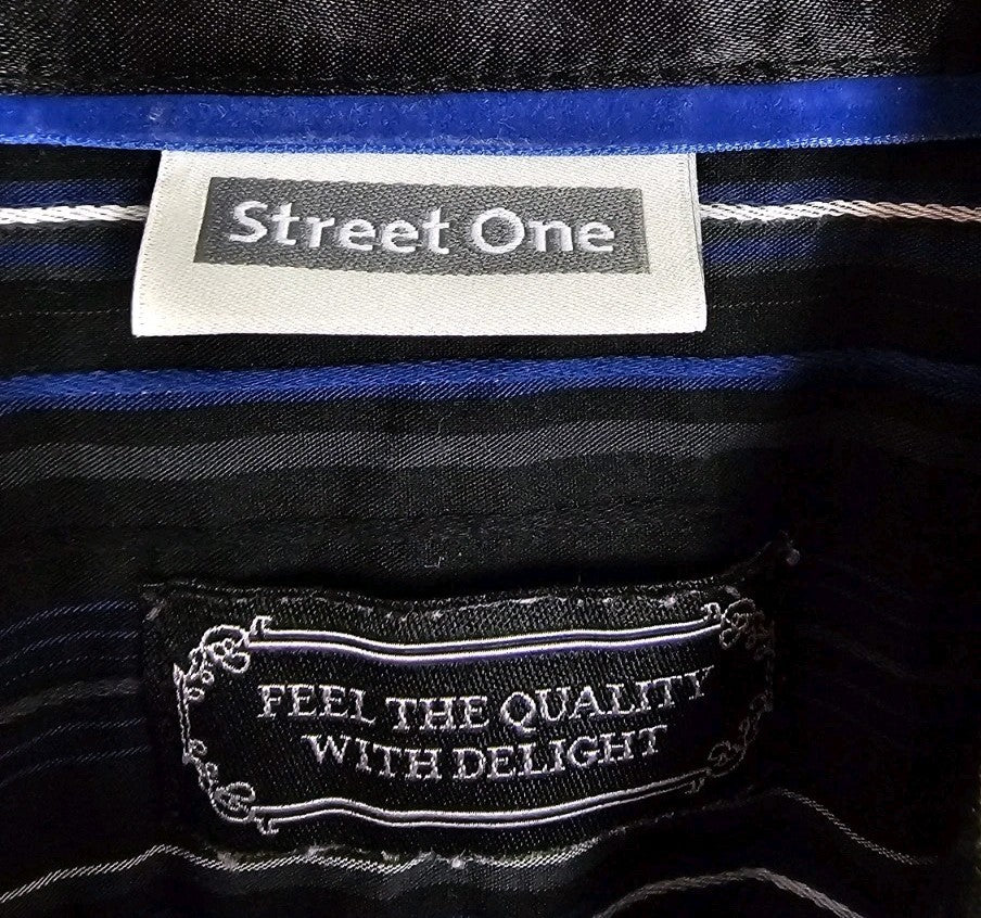 EK8443 Damen Hemd von Street One, blau, Gr.402