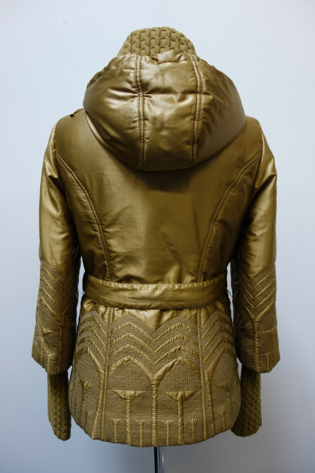 EK0780 Damen gefütterte Jacke von Tafika, grün/gold, 444