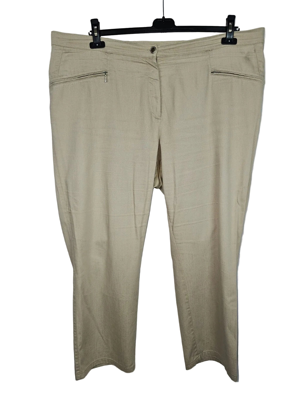 EK6483 Damen Hose von Ulla Popken, beige, Gr.2XL0