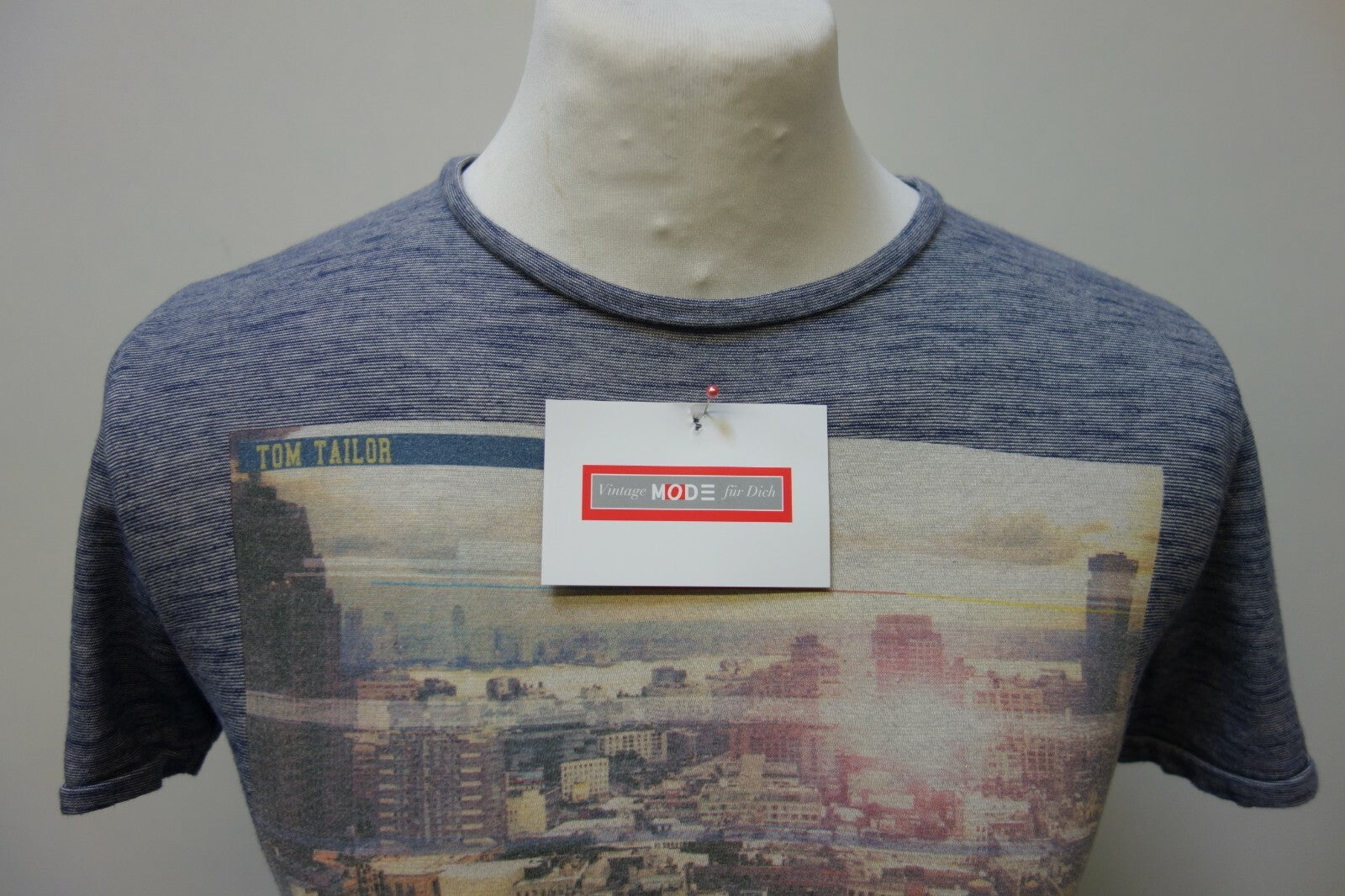 EK1370 Kinder T-Shirt von Tom Tailor, grau, Gr. 1641