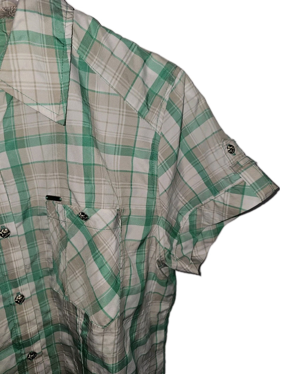 EK9203 Damen Bluse von McKinley, Weiß/Grün, Gr. 404