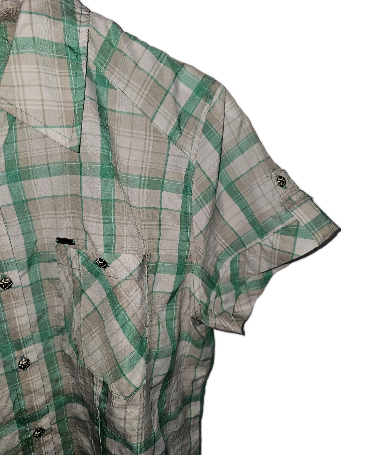 EK9203 Damen Bluse von McKinley, Weiß/Grün, Gr. 404