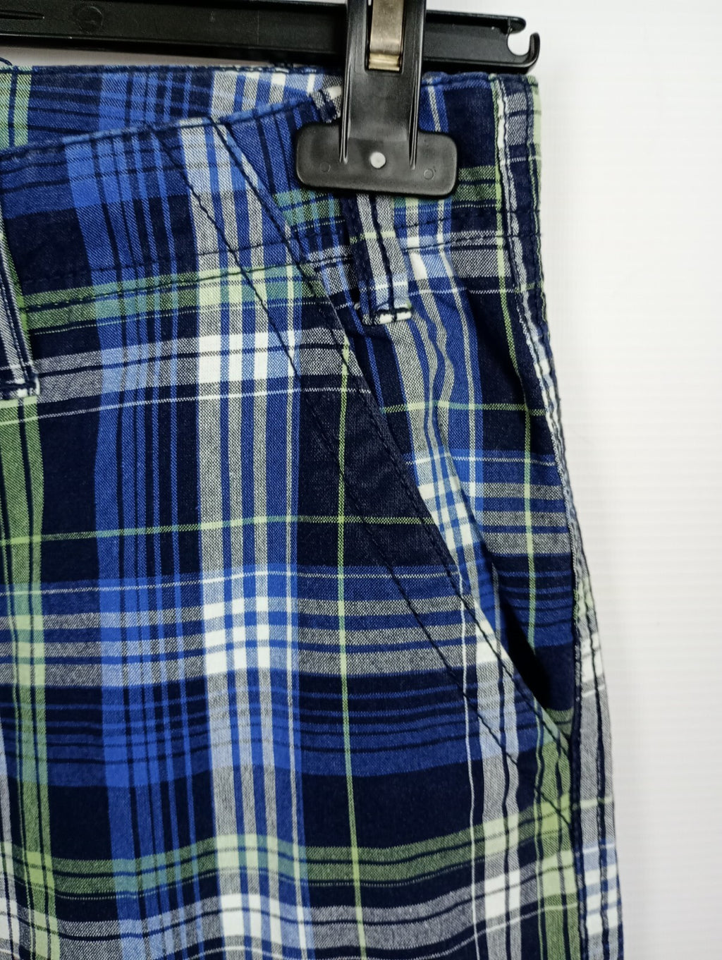 EK2643 Herren Shorts von Peckott, blau kariert, Gr. 314