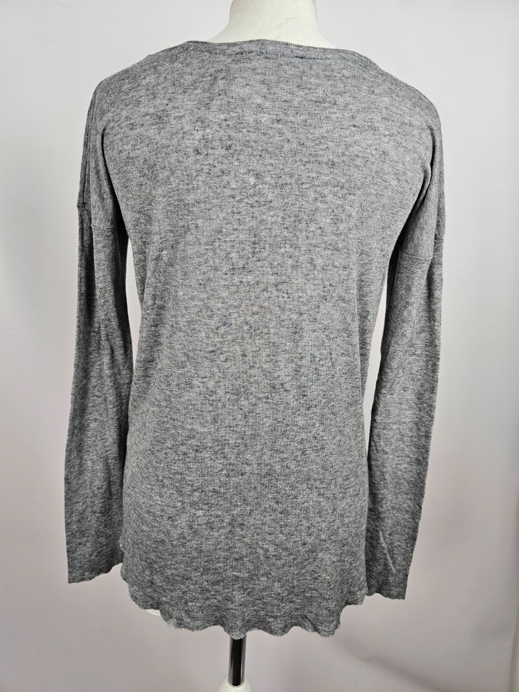 EK5650 Damen Langarmshirt von edc, grau, Gr. L5