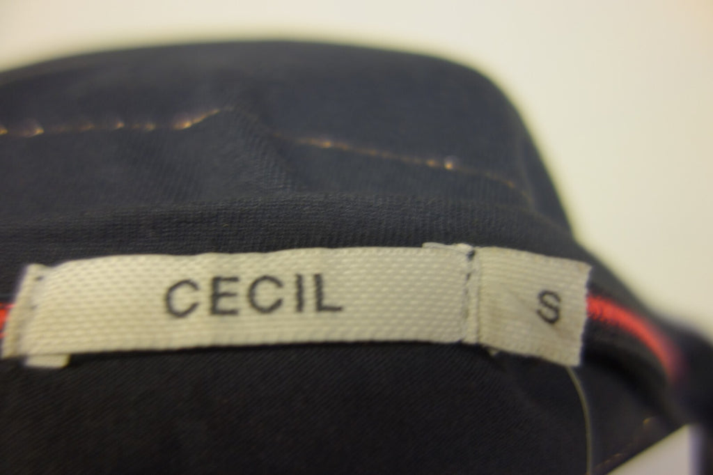 EK2403 Damen T-Shirt von cecil, schwarz, Gr. S4