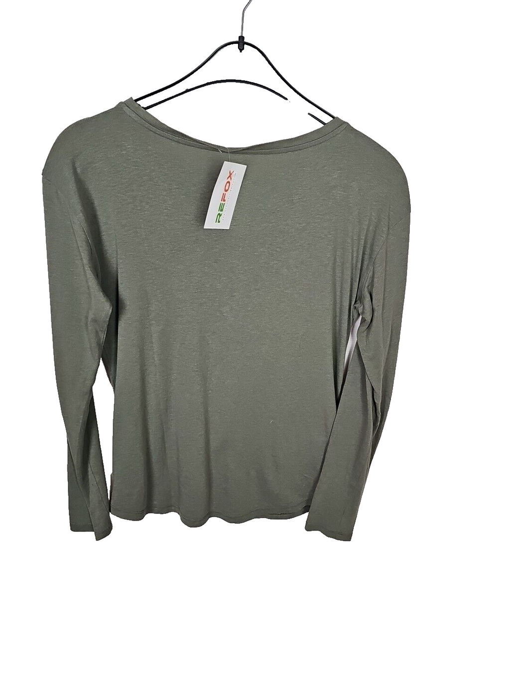 EK5875 Kinder Jungen  Henley Shirt H&M Olive Gr 170 100% Baumwolle2