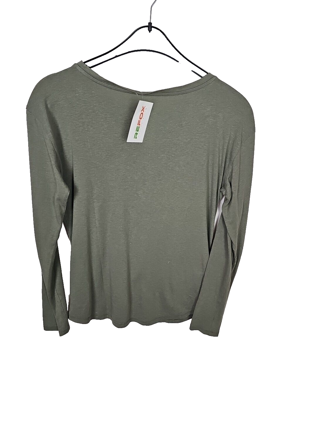 EK5875 Kinder Jungen  Henley Shirt H&M Olive Gr 170 100% Baumwolle2
