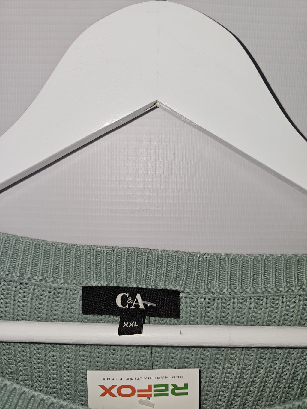 EK7914 Damen Pullover von C&A, Grau-Grün, Gr. XXL2