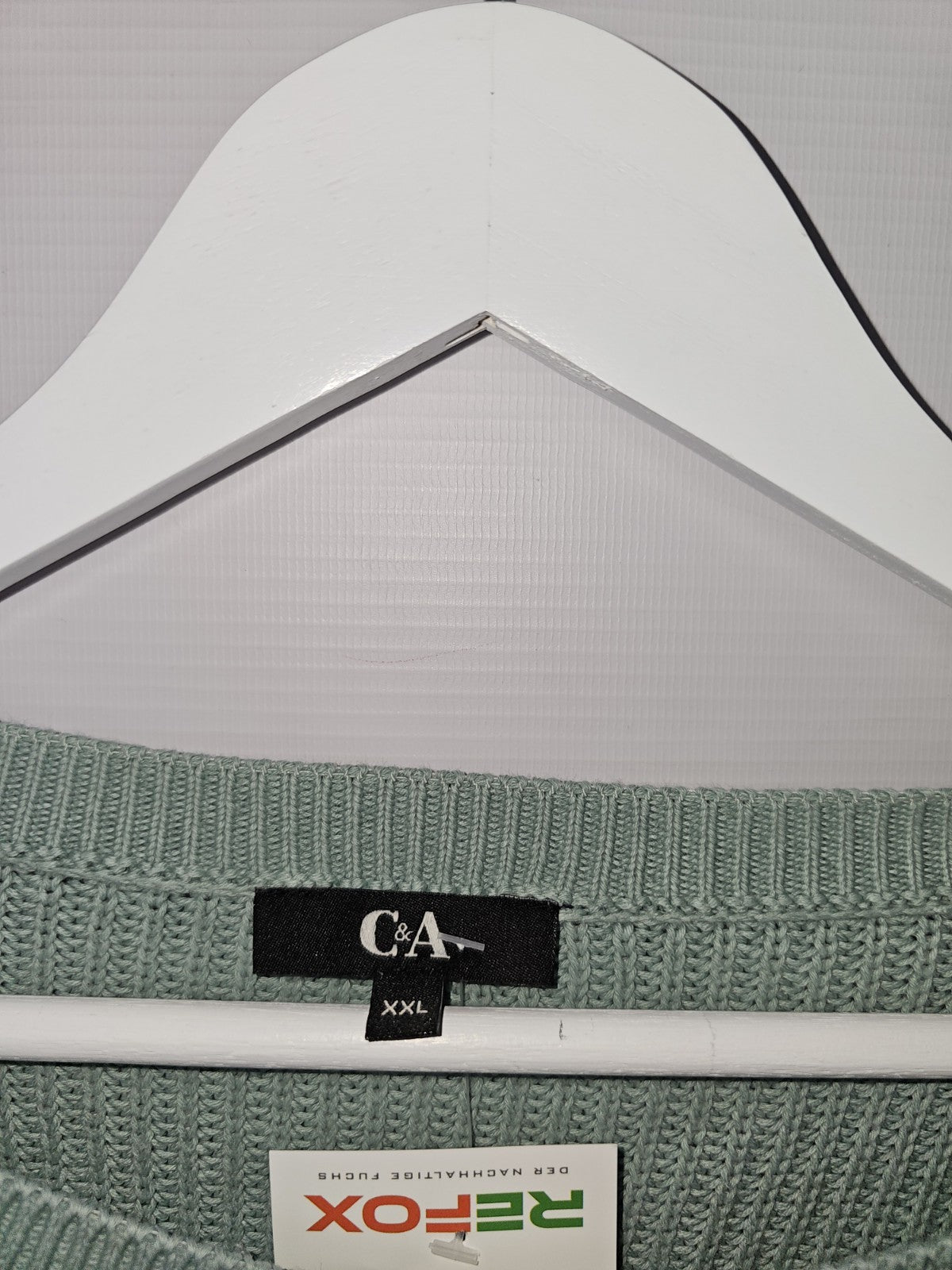 EK7914 Damen Pullover von C&A, Grau-Grün, Gr. XXL2