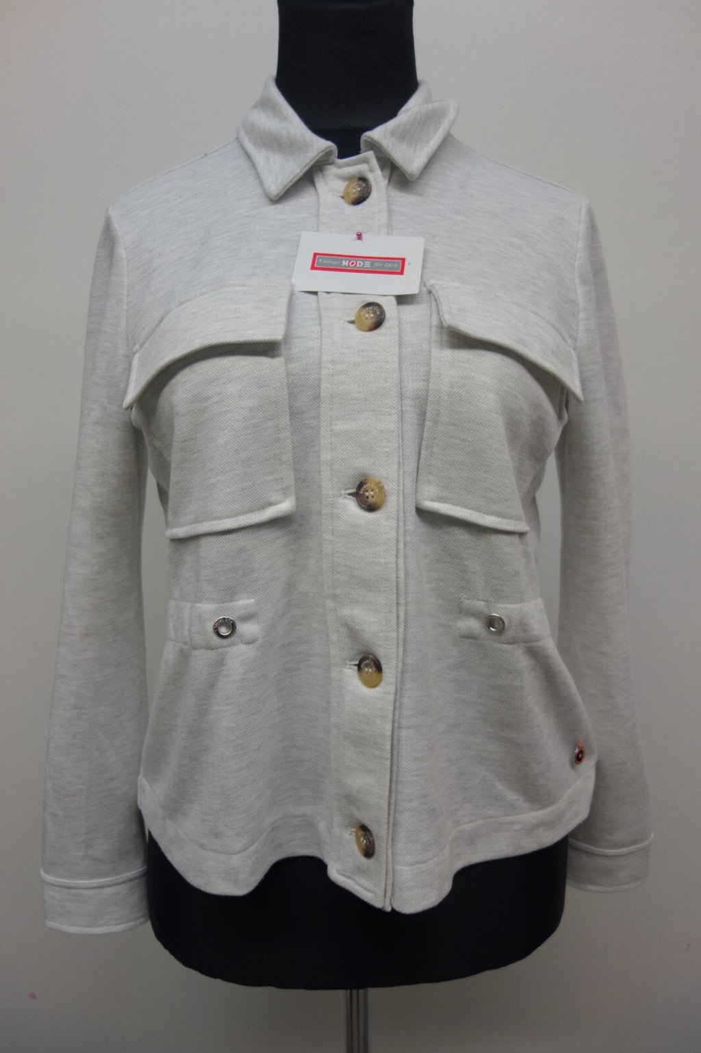 EK1813 Damen Jacke von Street One, grau, Gr. 420