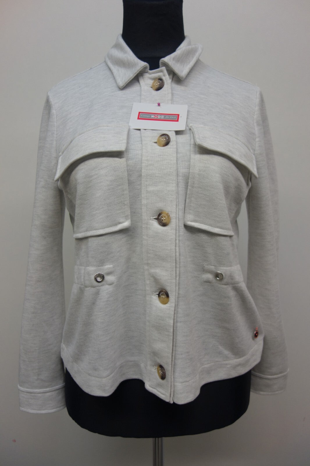 EK1813 Damen Jacke von Street One, grau, Gr. 420