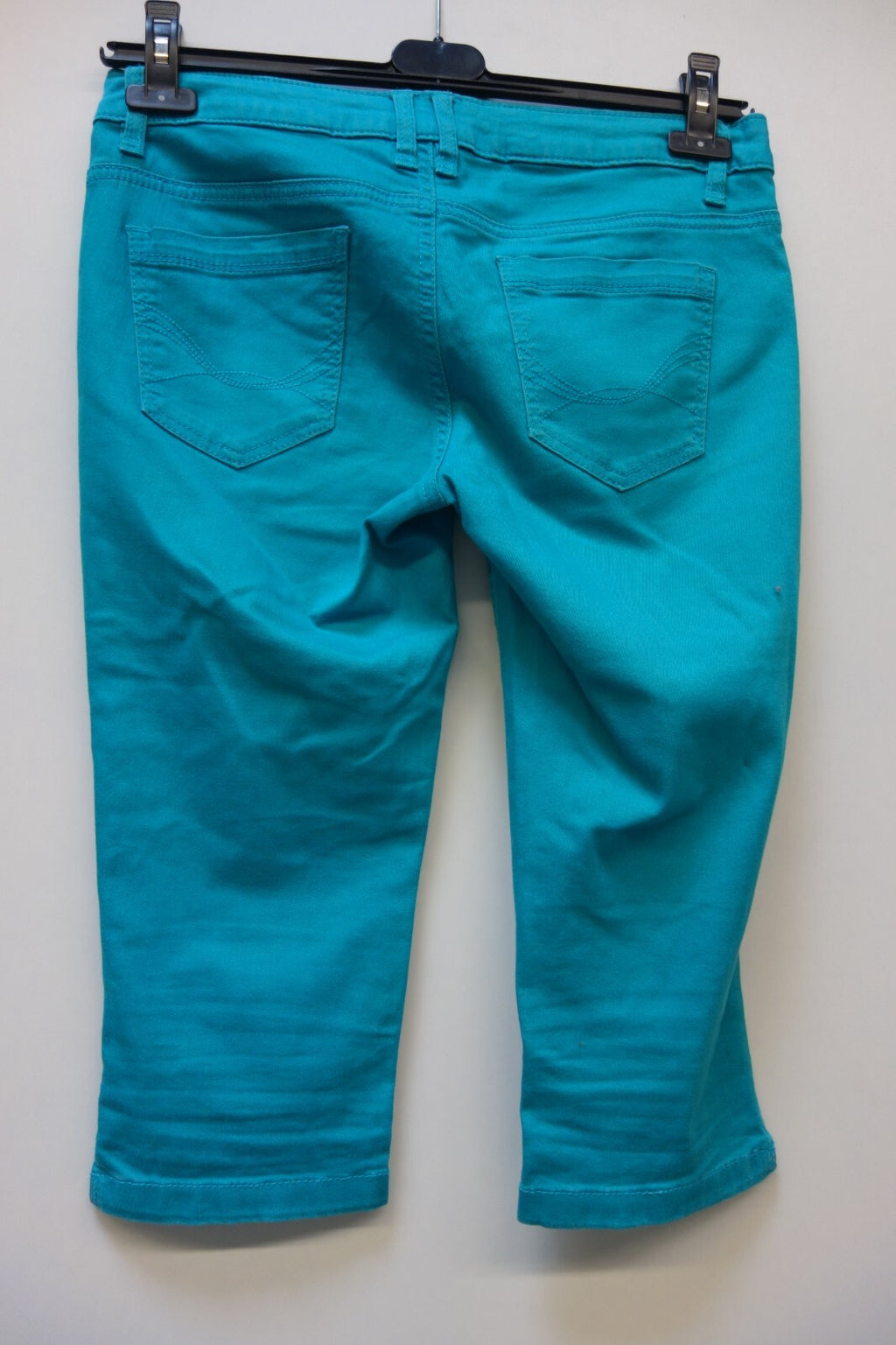 EK2180 Damen Capri Hose von Tom Tailor, türkis, Gr. W283