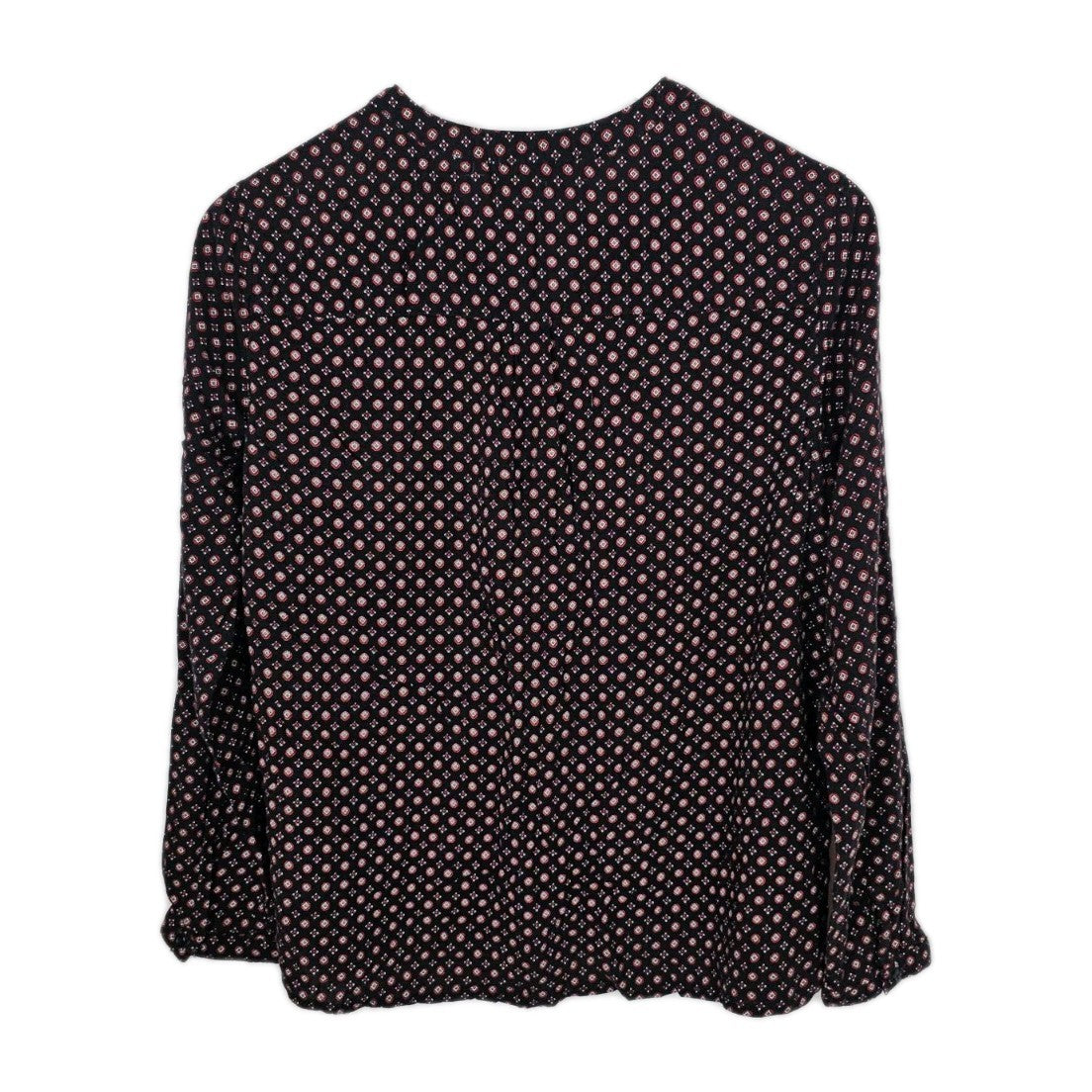 EK9003 Damen Bluse von Janina, schwarz-rot, Gr.385