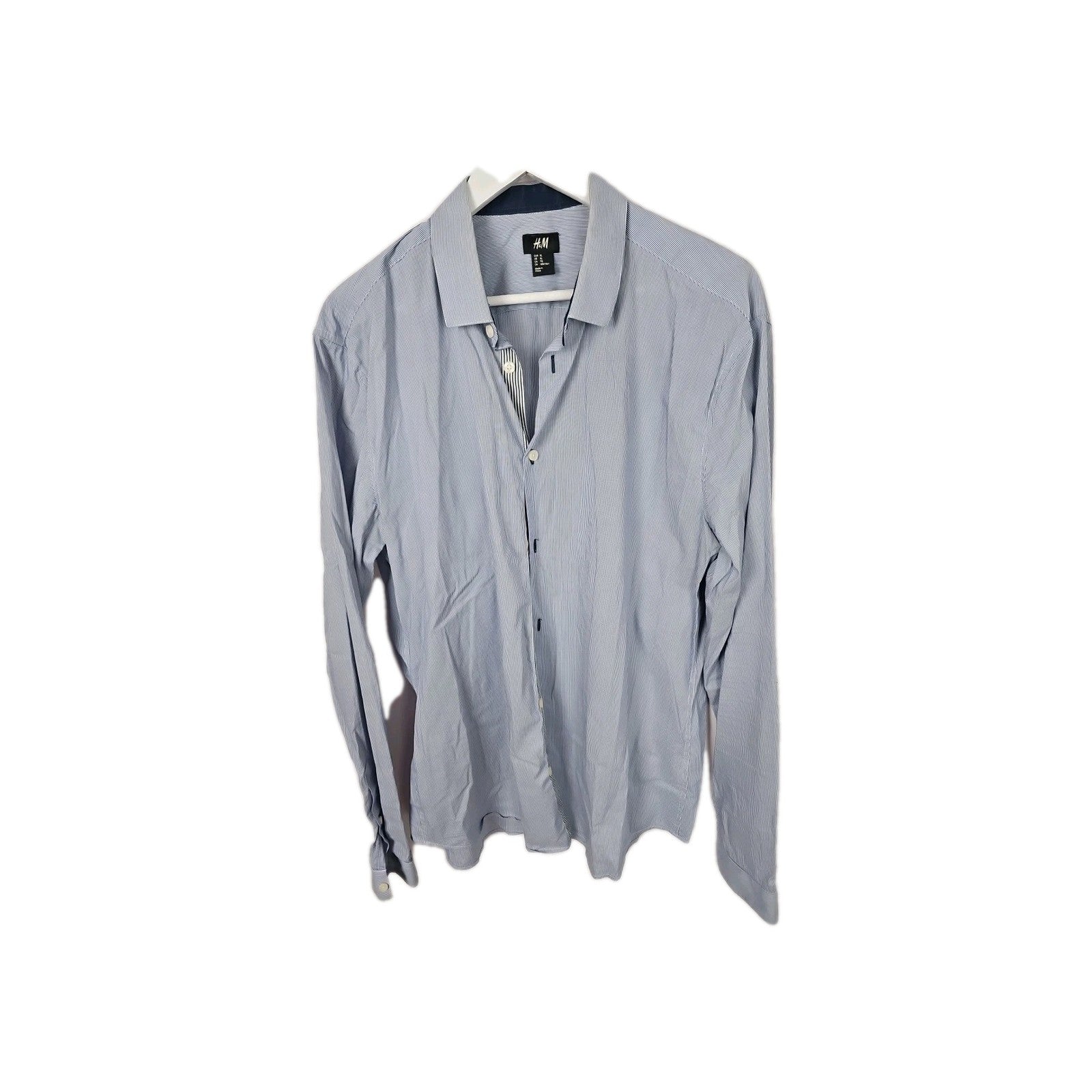 EK8941 Herrenhemd H&M Blau Gr.XL0