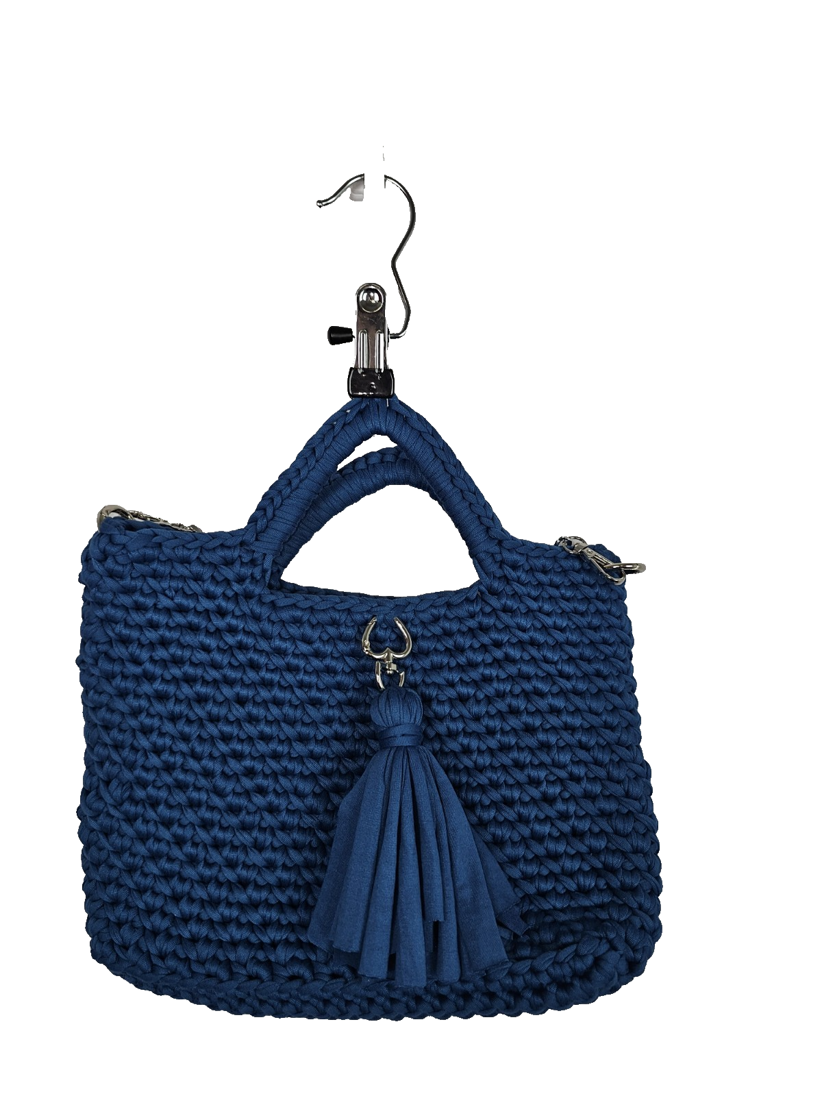 EK7846 Damen Handtasche Selbstgemacht, Blau/türkis3