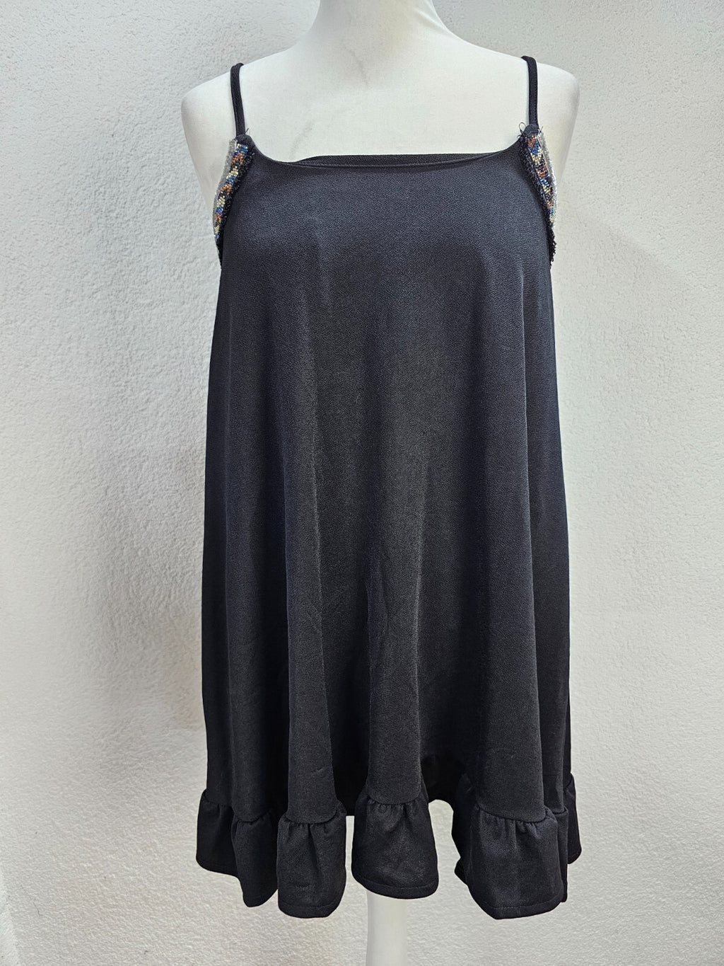 EK5790 Damen Kleid von Gold & Silber, schwarz, Gr.M0