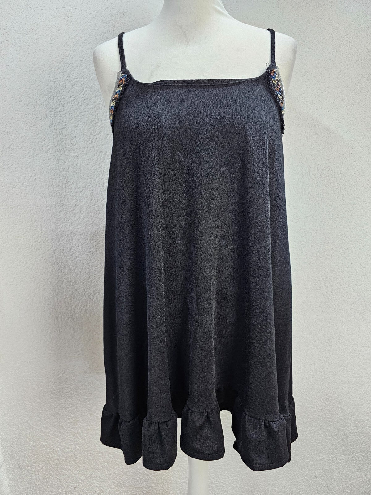 EK5790 Damen Kleid von Gold & Silber, schwarz, Gr.M0