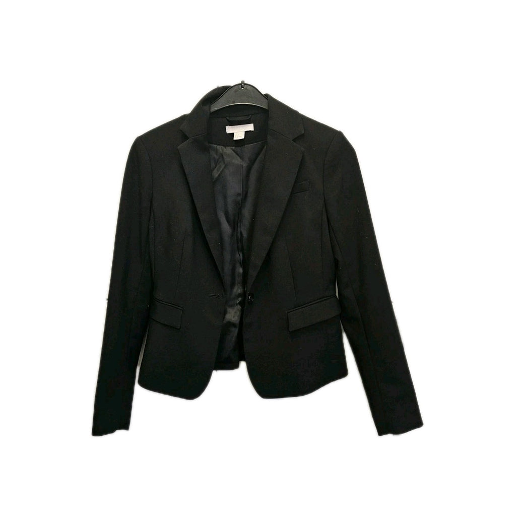 EK1231 Damen Jacke Von H&M, Schwarz,Gr. 380