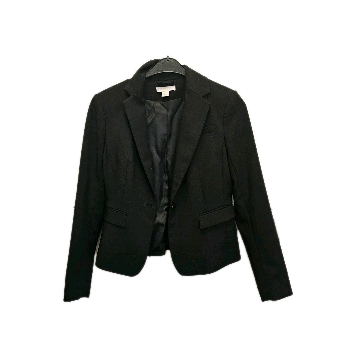 EK1231 Damen Jacke Von H&M, Schwarz,Gr. 380