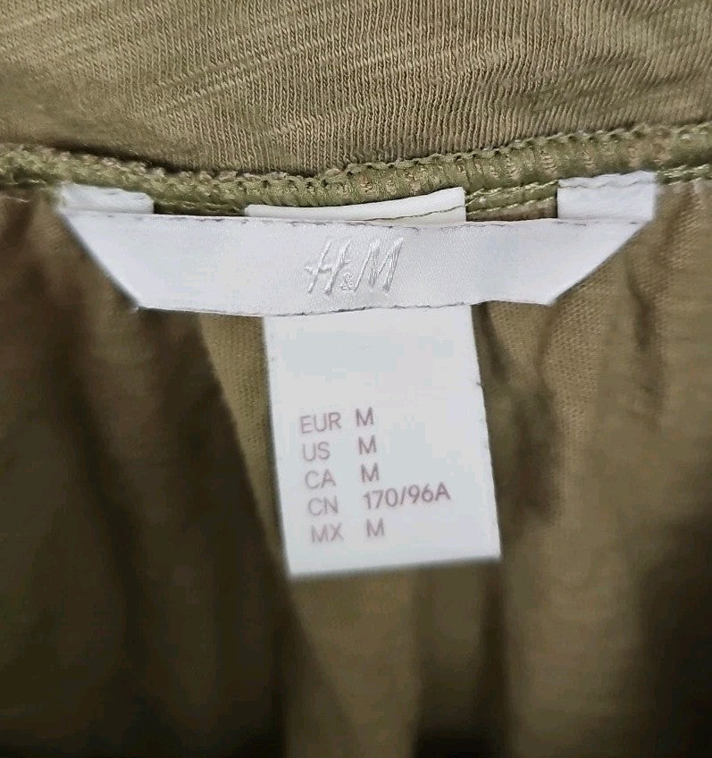 EK9831 Damen T-Shirt H&M Gr.M Grün1