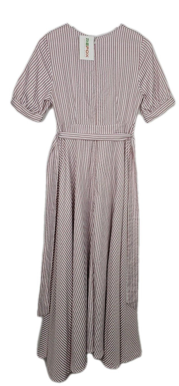 EK9378 Damen Kleid von Shein, Weiß/Rosa, Gr. M4