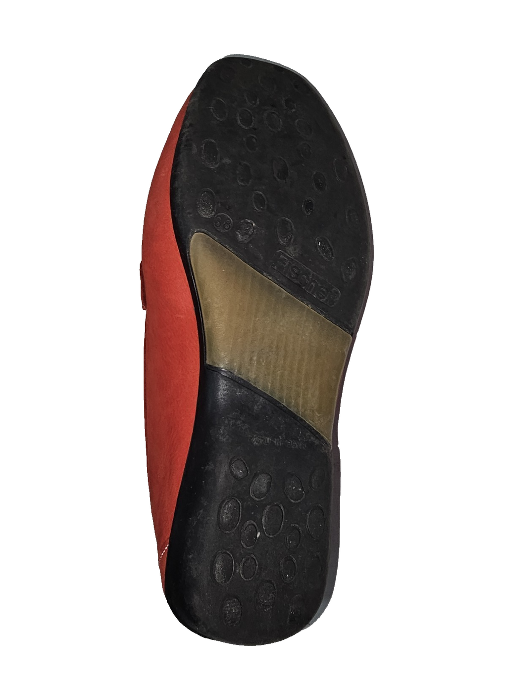 ES760 Damen Slipper von Fischer, Rot, Gr. 385