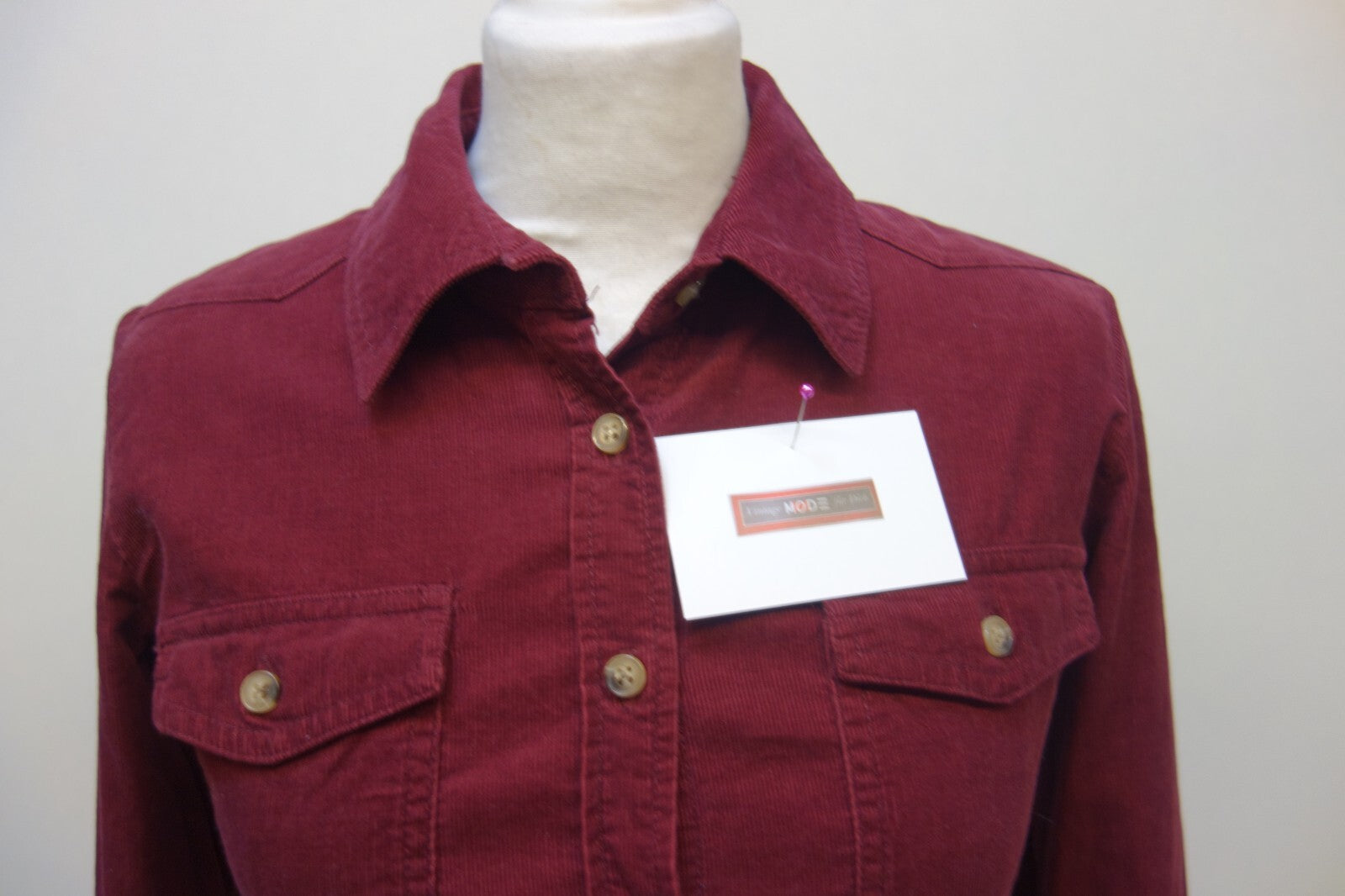 EK3770 Damen Bluse von Bik Bok, dunkelrot, Gr. XS2