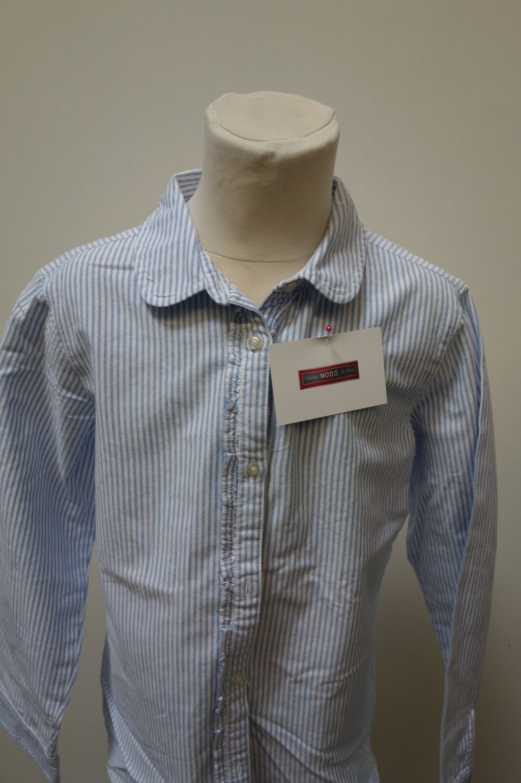 EK3660 Kinder Hemd/Bluse von Land´s End, gestreift, Gr. 140/1461