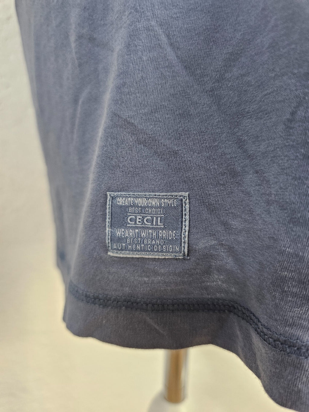EK6044 Damen Shirt von Cecil, blau, Gr. S5