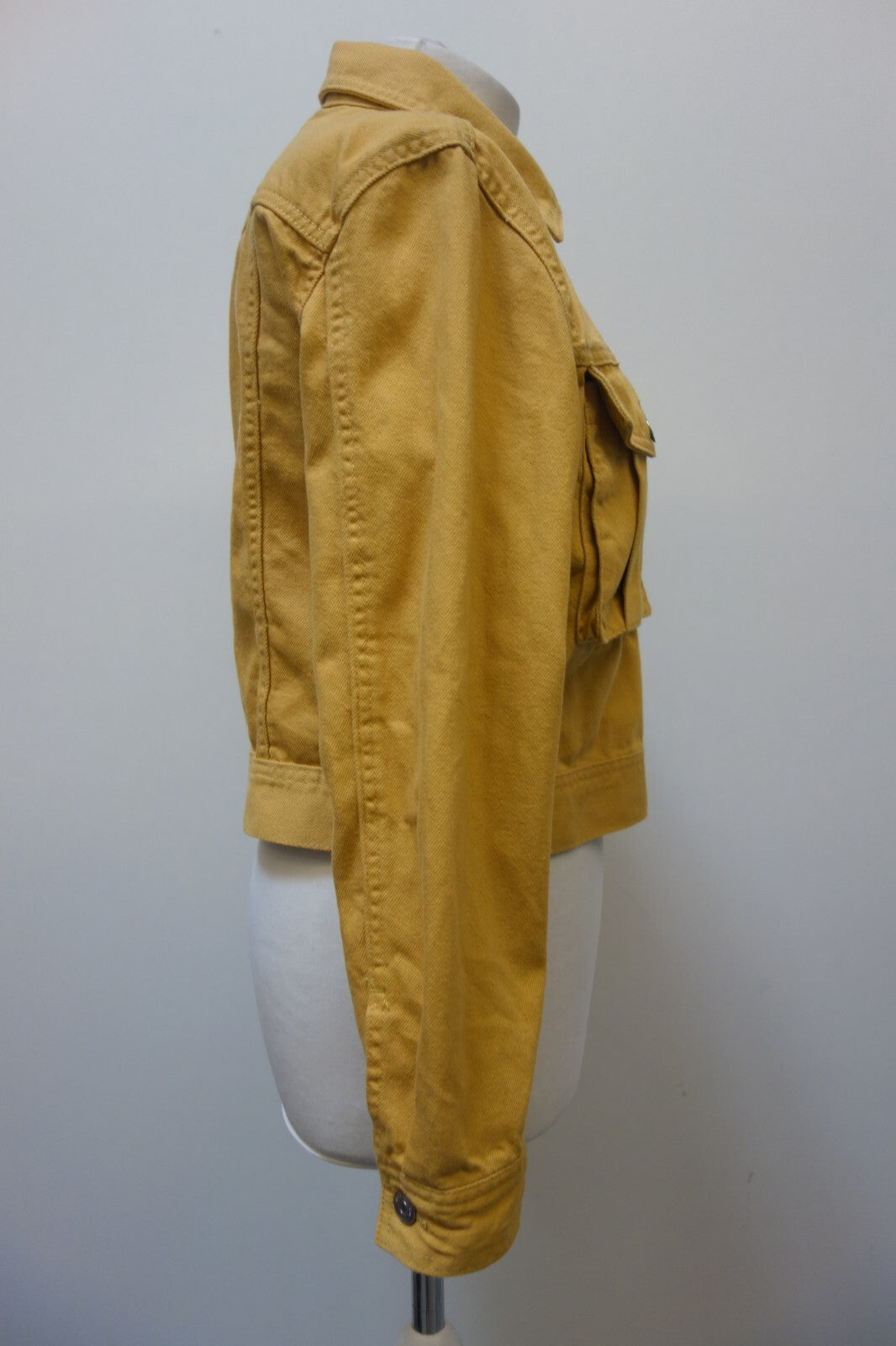 EK0902 Damen Jacke von Divided by H&M, senfgelb, Gr. S2