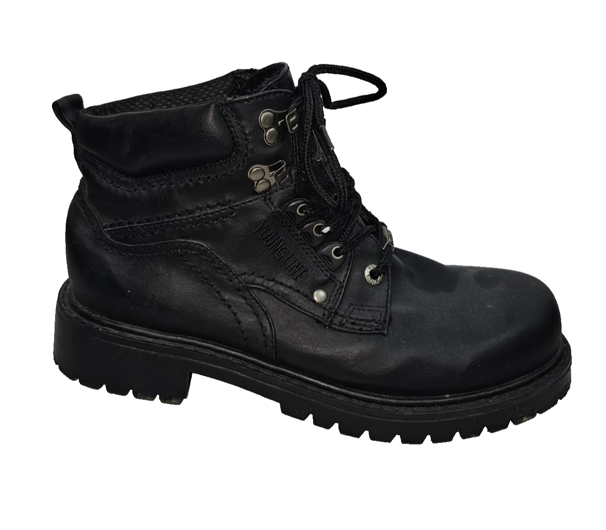 ES185 Herren Stiefel von Young Line, Schwarz,  Gr. 452