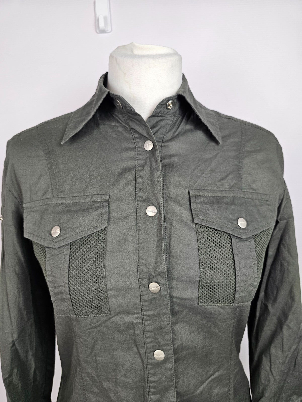 EK0384 Damen Bluse von Street One, grau, Gr.361