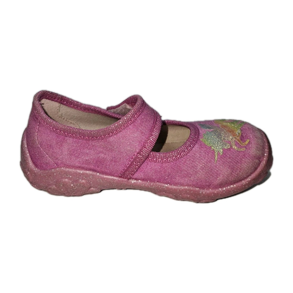 ES905 Mädchen Hausschuhe von SuperFit, rosa, Gr.245