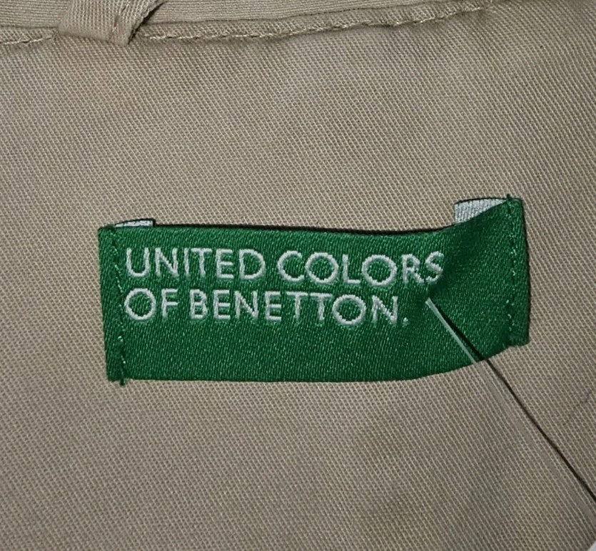 EK9418 Damen Jacke von United Colors Of Benetton, beige, Gr.383