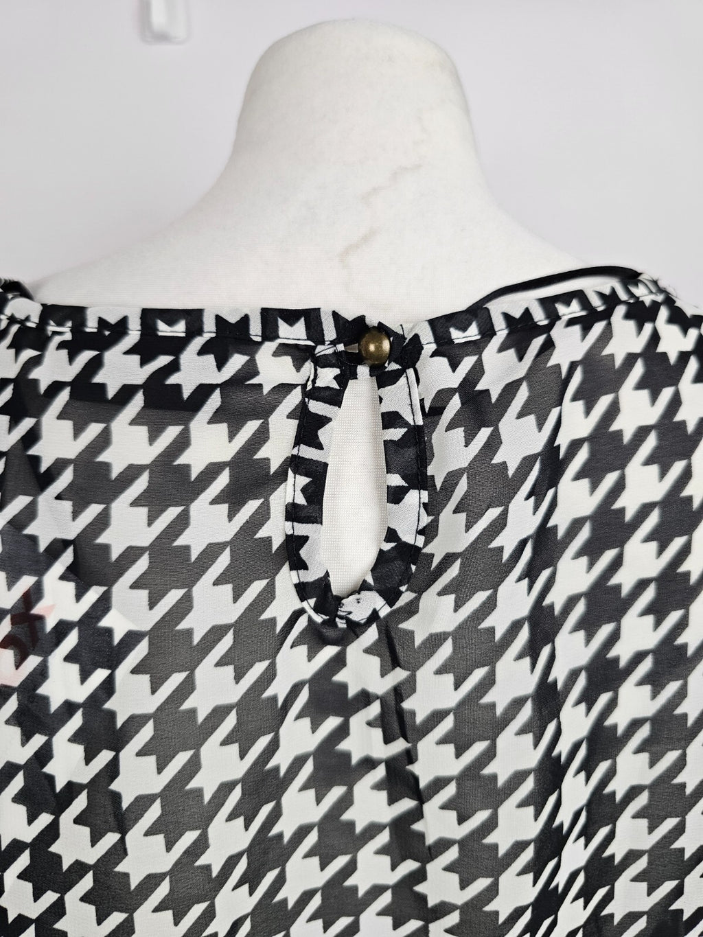 EK5617 Damen Bluse von Yessica by C&A, schwarz/weiß, Gr. 386