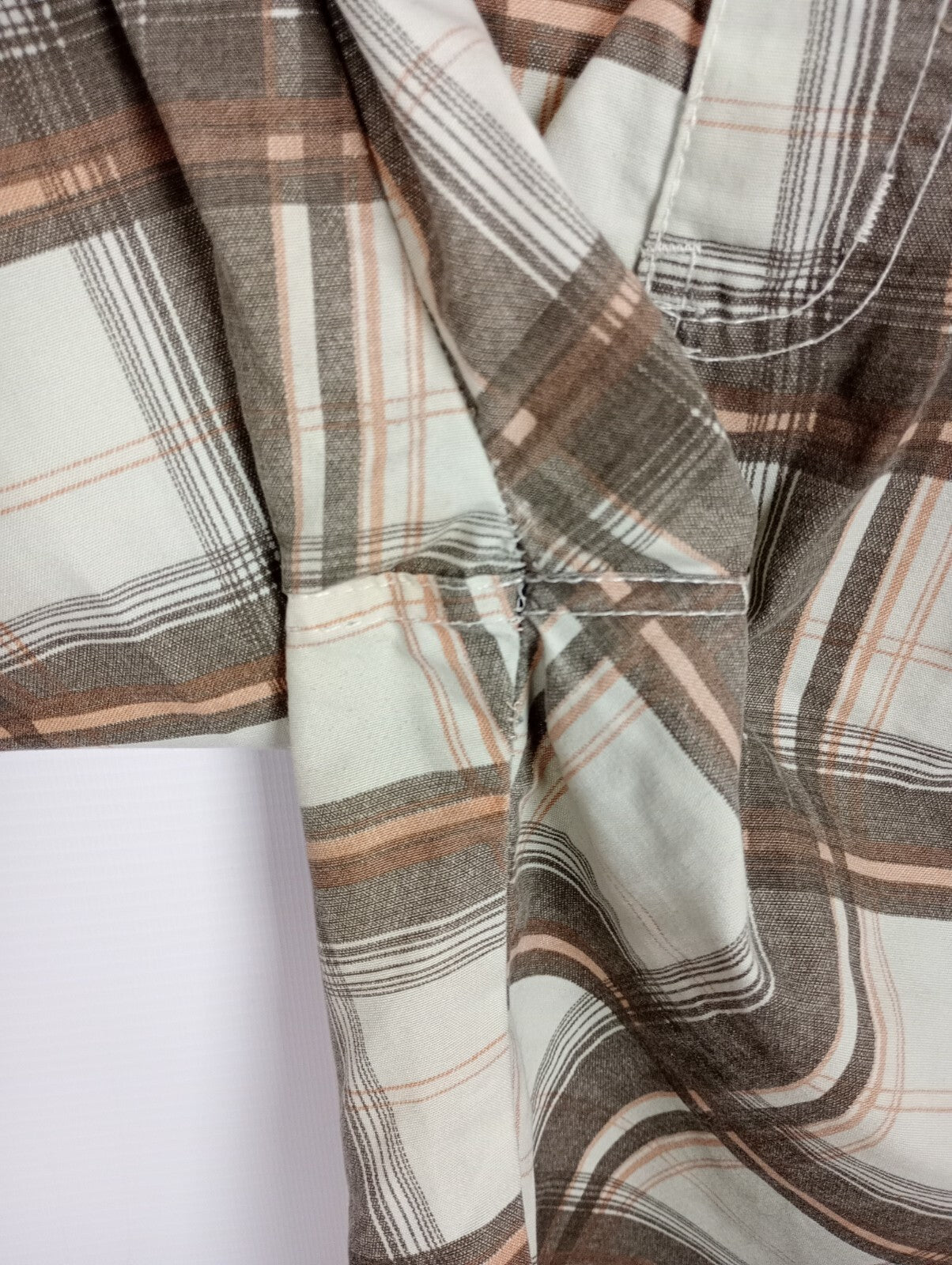 EK5181 Herren Shorts von redax, braun kariert, Gr. XXL5