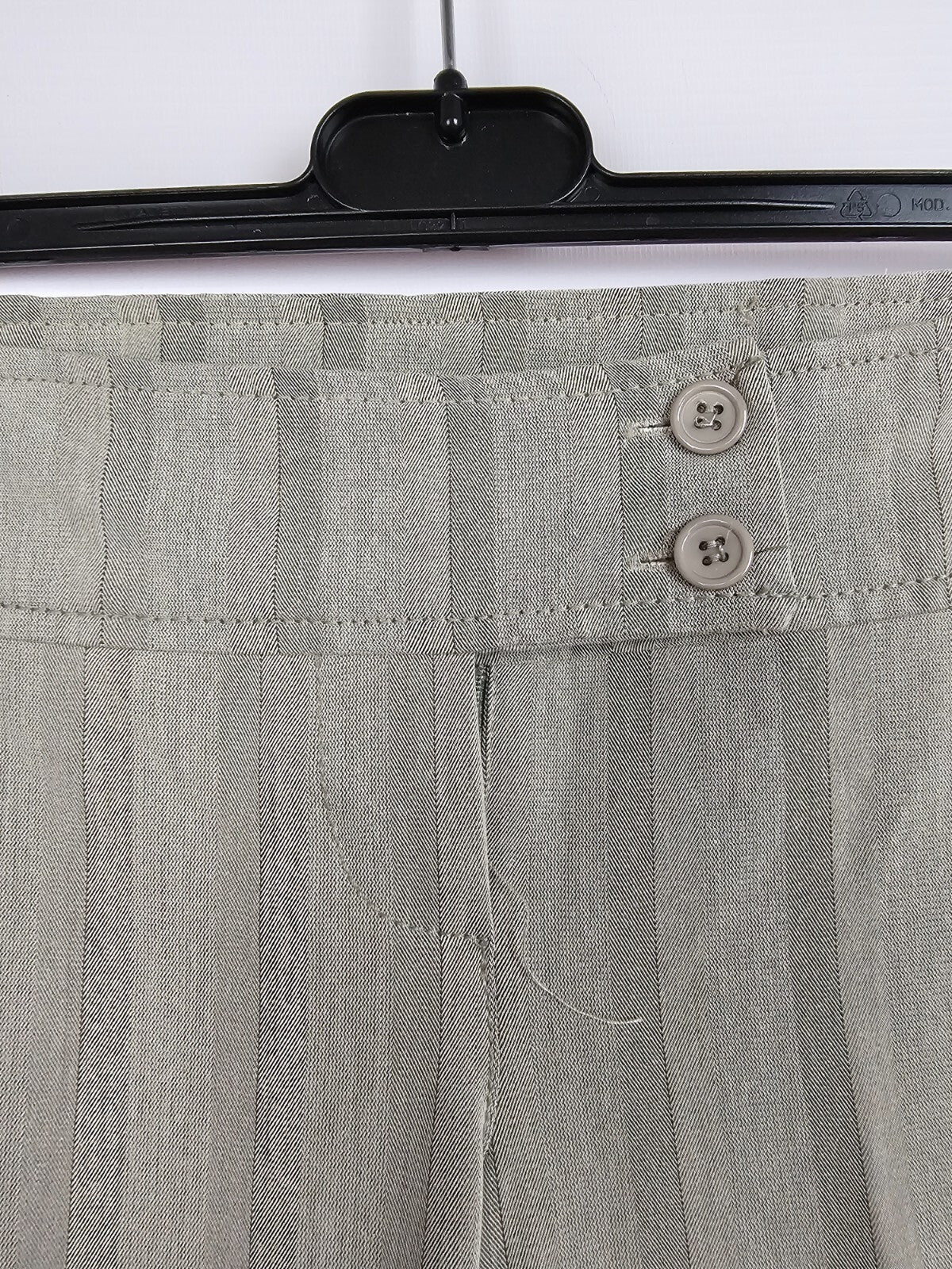 EK5439 Damen Anzughose von Tally Weijl, grau, Gr. XS Schlag Hose2