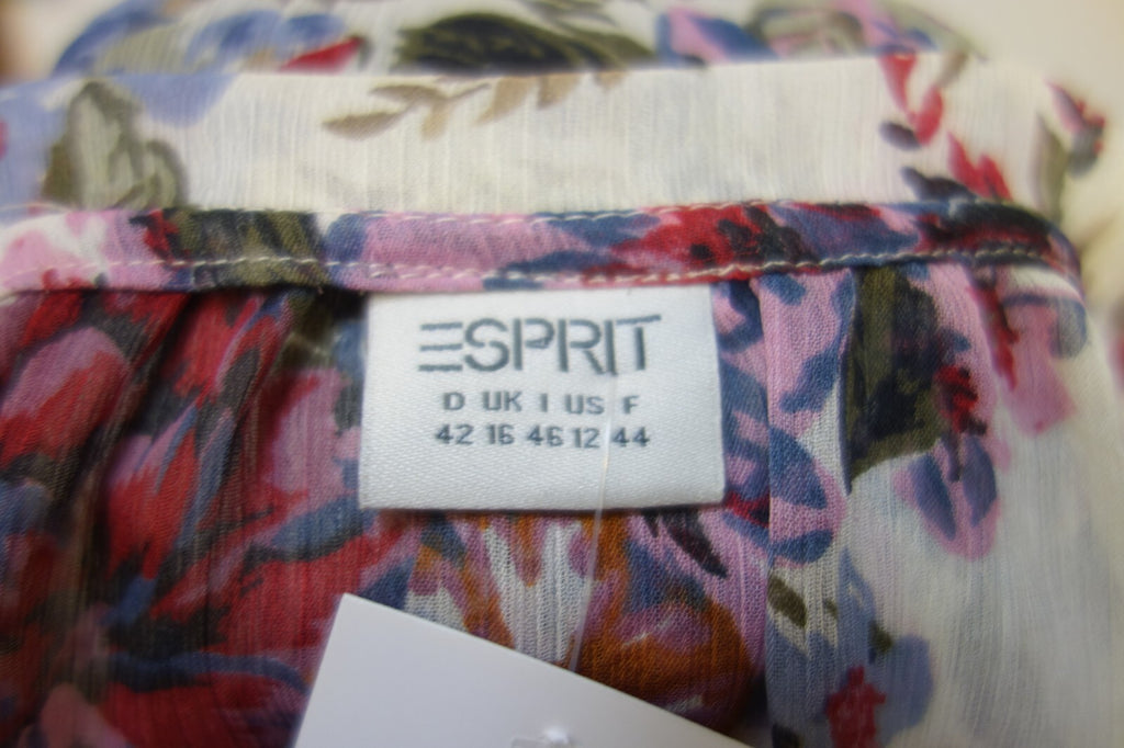 EK0454 Damen Bluse von Esprit, geblümt, Gr. 424