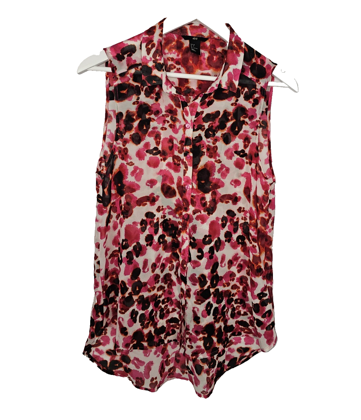 EK8639 Damen Bluse von H&M, Rosa, Gr. 380
