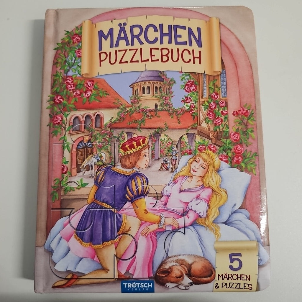 EB855 Märchen Puzzlebuch - 5 Märchen und Puzzel 0