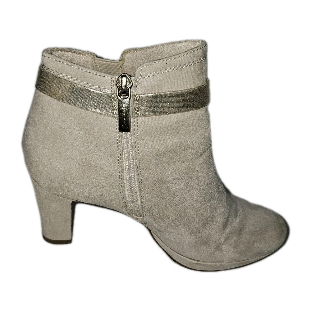 ES769 Damen Stiefelette von Tamaris, Cremeweiß, Gr.371