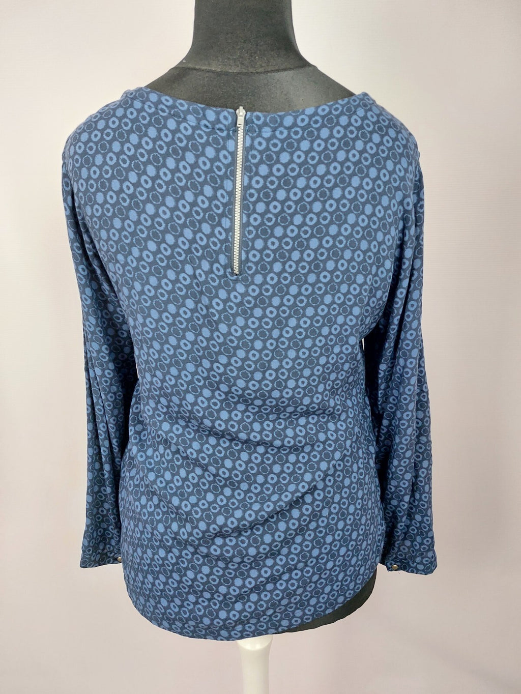 EK5103 Damen Langarmshirt von Kenny S. blau, Gr. 385