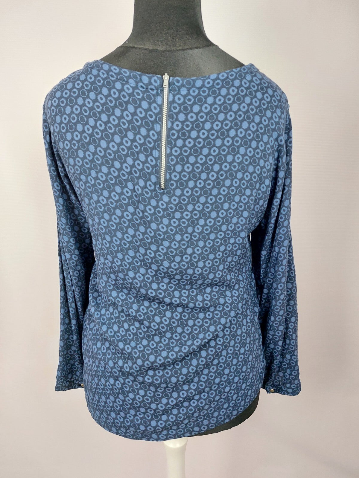EK5103 Damen Langarmshirt von Kenny S. blau, Gr. 385