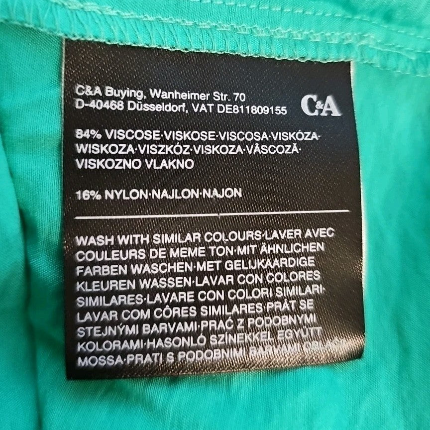 EK9910 Damen Kleid von C&A, grün, Gr.467