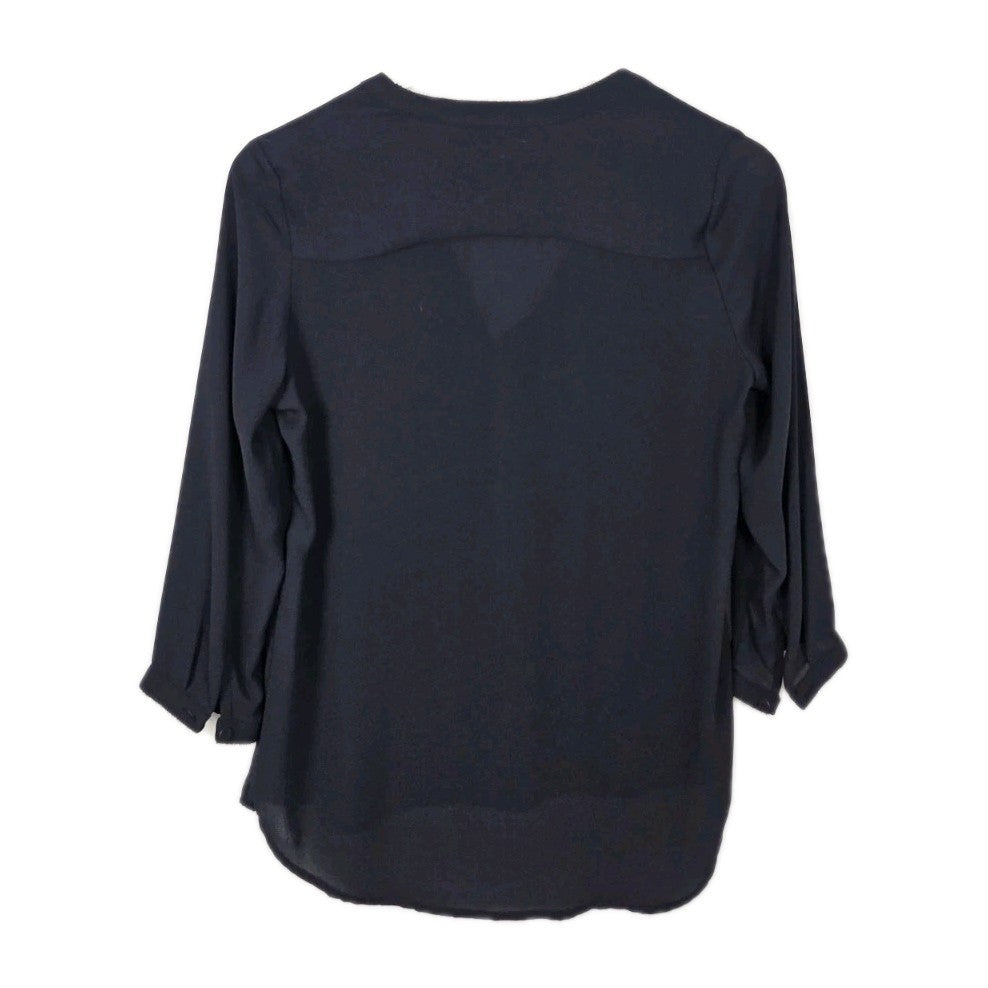 EK10916 Damen Bluse von H&M, Schwarz, Gr. 382