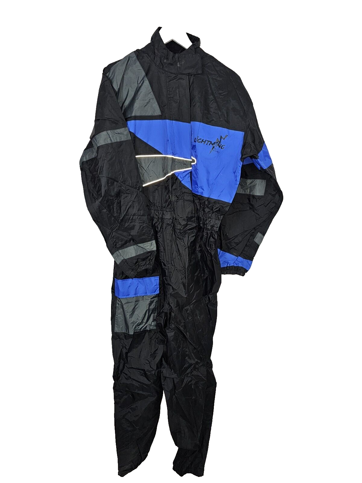 EK5240 Motorad  Regenkombi Wasserdicht, Schwarz, Gr.L Lightning0
